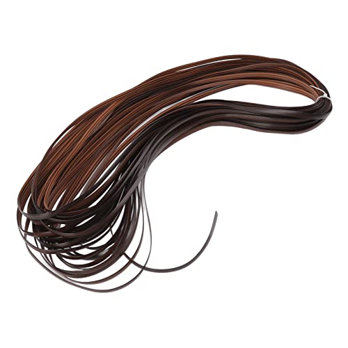 Oumefar Material de vime sintético, plástico cortável, alta resistência, reparo de móveis de vime du