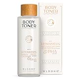 WLDOHO® Body Toner für die Rasur Routine I Rasierpflege gegen Rasierpickel, Irritationen und Rasurbrand I Vegane antientzündliche Pflege I Beruhigt, Reinigt & Pflegt