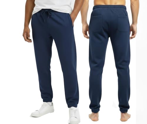Pantalon de sport bleu SKT respirant taille S avec poches zippées pour entraînement cardio