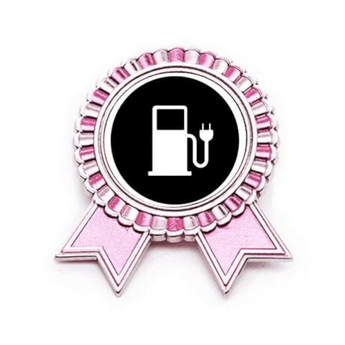 Broche Pin Pink Winner Award Médaille pour look éco-responsable