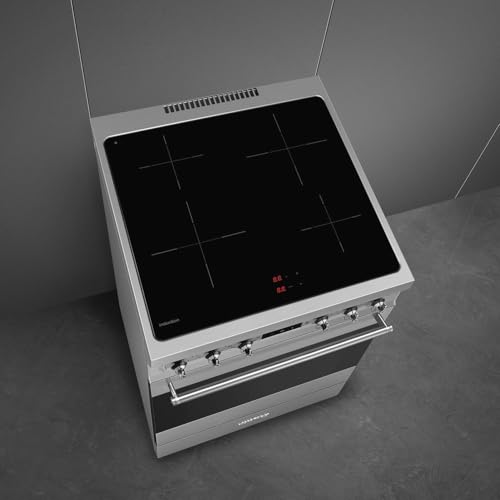 Cuisinière électrique SMEG C6IMXM2 Inox Induction Thermoventilé - vue 7