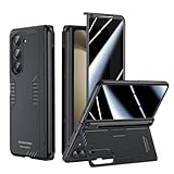 【Stylo – Perdre des problèmes? Plus besoin ! Coque pour Samsung Galaxy Fold 5 avec fente pour stylo en S pour éviter la perte de stylo et les rayures. Vous pouvez emporter votre stylo Fold 5 S partout, vous pouvez facilement mettre ou enlever votre stylo Fold 5. (Remarque : (1). Emplacement pour stylo S uniquement compatible avec le stylo Fold 5 Phone S. (2) Stylo S non inclus)