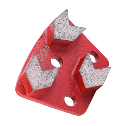 Disco abrasivo trapezoidal grano 30 de unión metálica para piso de concreto 5