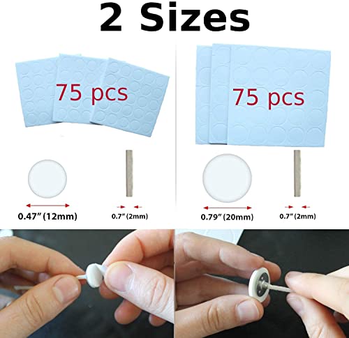 Cozyours 6 Inch Cotton Wicks For Candle Making, 100 Pcs & Metal Candle Wick Centering Device, 21 Pcs & Candle Wick Stickers, 150 Pcs #TOP5