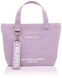 [ミルクフェド] バーアンドアンダー ロゴランチトート BAR AND UNDER LOGO LUNCH TOTE 103201053015 ライトパープル