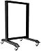 RAISING ELECTRONICS 20U Movable 19inch 2 Post Open Frame Heavy Duty IT Network Data Server Rack