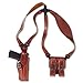 Galco Vertical Shoulder Holster System for Sig-Sauer P226, P220 (Tan, Ambi)