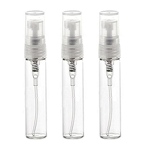 Image of nsb herbals High Density Polyethylene (Hdpe) Empty 10 Ml Clear /Transparent Mini Pocket Pen Spray Bottles Refillable Bottle For Sanitizer, Perfume, Lotion, Essential Oils, Aromatic Water, Blend (6)