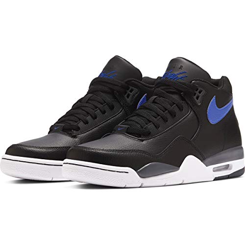 Nike BQ4212-003: Men's Flight Legacy Black/Hyper Blue/Smoke Grey Sneaker (10.5 D(M) US Men)3