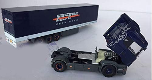 Miniatura 4 de Para Scania R480 Trailer Truck Deppon Logistics 1/50 DIECAST Modelo Terminado Camión