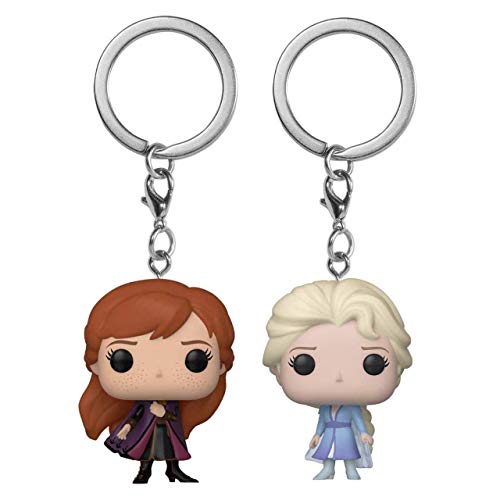 Funko Pop! Keychains Disney Frozen 2 Elsa and Anna Bundle