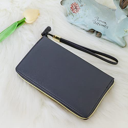 Pendely Cash Envelope Wallet - Budget Wallet With Cash Envelopes,All In One Money Wallet Organizer For Women Budgeting With Monthly Budget Cards & Yearly Budget Planner Sheet Rfid Blocking(Black) #TOP5