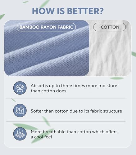 DAVID ARCHY Womens Underwear, Bamboo Rayon Women's Briefs - Moisture Wicking Panties, Soft & Breathable, 4 Pack3