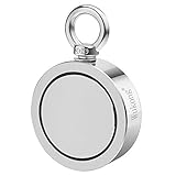 【MULTIFUNKTIONS】Wukong-Neodym-Magnet eignet sich hervorragend zum Angeln, Heben, Aufhängen und Abrufen von Magneten. Viel Spaß bei der Suche nach verlorenen Schätzen in Flüssen, Seen, Brunnen, Kanälen oder Teichen. Es kann auch verwendet werden, um Gegenstände in Ihrer Garage oder im Garten zu halten oder zu befestigen.