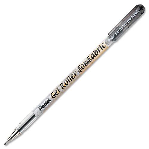 Bolígrafo Roller Gel Pentel Punta Gruesa 1.0mm Negro miniatura 1