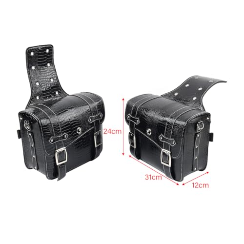 Bolsa lateral para herramientas Cnonee1 1 P 102# color negro universal para equipaje de moto miniatura 2