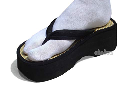 Cinius Calcetines con separación del Pulgar Color Blanco