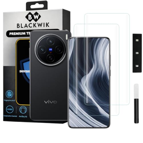 Image of Blackwik UV Curved Tempered Glass for Vivo X200 | 2-Pack