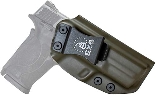 CYA Supply Co. Base IWB Concealed Carry Holster Veteran Owned Made in USA - Fits Smith & Wesson M&P 9 Shield EZ