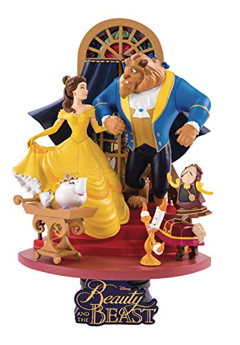 Beast Kingdom – Disney Diorama La Bella Y La Bestia, Multicolore (BKDDS-011)