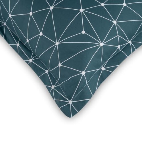 Image of Wakefit 100% Cotton Pillow Cover Set of 2 | 200 TC Soft & Breathable Pillow Cases | King Size 19 x 36 Inch | Skin Friendly, Durable & Gentle Machine Washable | Michele