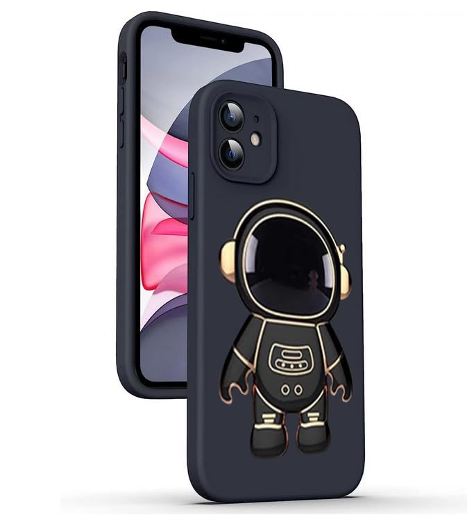 MOBITUSSION Back Cover Compatible for iPhone 12 | 3D Astronaut with Folding Stand Shockproof Silicone Case with Camera Protection (Astronaut Black) (Autronaut Black) (B0CW1HB4H5) Amazon Price History, Amazon Price Tracker