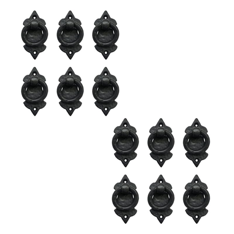 Adonai Hardware "Hadar Iron Drop Pull (3.1 Inch x 12 Pack, Black Powder Coated) (B08R66F4RK) Amazon Price History, Amazon Price Tracker