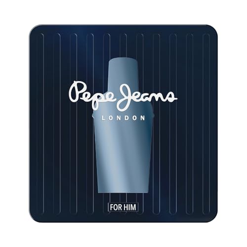Pepe Jeans Addictive For Him Estuche Regalo Perfumes Hombre Pack de 2 piezas Eau de Parfum 100ml y Shower Gel 100ml Set Fragancia Oriental y Amaderada