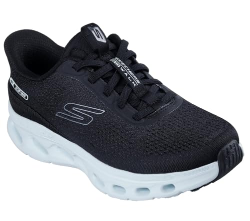 Skechers Go Walk Glide-Step 2.0 Nessa Sneaker, Nero, 38 EU