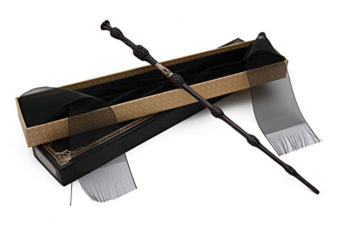 Lifestyle-You Premium Polyresin & Metal Elder Magic Wand With Ribbon Box, Style 01, Multicolor Lifestyle-You Premium Polyresin & Metal Elder Magic Wand With Ribbon Box, Style 01, Multicolor