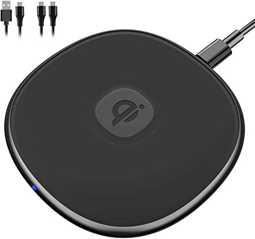 Amazon.co.jp: NANAMI ワイヤレス充電器 Qi認証 最大15W出力 ケーブル2