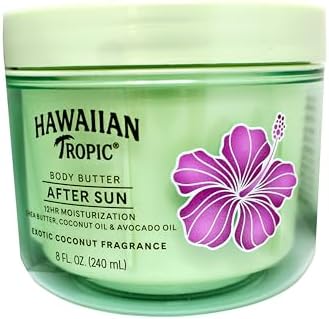 Amazon.com : Hawaiian Tropic Aftersun Body Butter Exotic Coconut