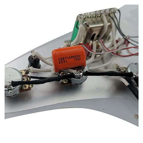 Pickups De Guitare Préwired Chargé Pickguard Alnico 5 HSS Harnais De Câblage Simple Cut Fonctions Gold Set pour Gibson… - Les Beatles, Paul McCartney, John Lennon, RIngo Starr, George Harrison Pickups De Guitare Préwired Chargé Pickguard Alnico 5 HSS Harnais De Câblage Simple Cut Fonctions Gold Set pour Gibson… – Image 4
