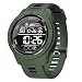 Fanmis Military Mens Sport Watches Multi Function Digital Alarm Waterproof Black Rubber Strap Watch Green