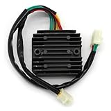 Stabilité de puissance améliorée : le redresseur de courant de moto garantit une puissance de sortie constante et stable pour votre tondeuse à gazon, ne vous inquiétez pas.