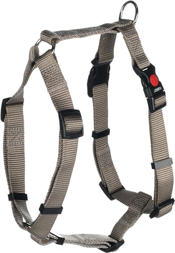 Flamingo Harnais pour Chien H Ziggi Greige M - 45
