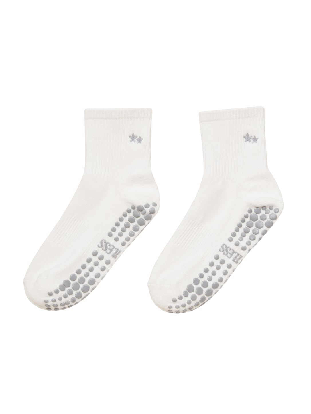 Shapes Studio Pilates Grip Socks for Women, Non-Slip Reformer Pilates Socks, Cute Grippy Socks for Barre, Yoga &amp; Workout