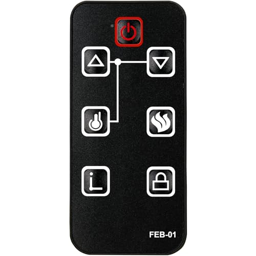 Télécommande FEBO Flamme E3001 pour piloter le feu du salon de chez soi