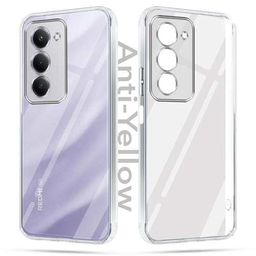 Image of Jkobi Lifetime Anti-Yellow Clear Back Cover Case for Xiaomi 15 (Sleek Hard Crystal | Shockproof and Camera Protection)