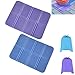 Tappetino Pieghevole Outdoor, 2 Pcs Cuscino Stadio, Tappetino Campeggio Pieghevole, Impermeabile Xpe Cuscino Sedile per Esterno Campeggio, Tampone a Prova di Umidità per Giardino, Stadio e Picnic