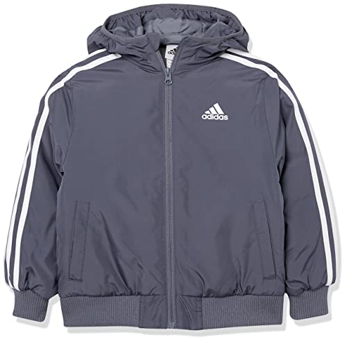 Image of adidas boys Zip Front Classic Bomber Hooded Jacket