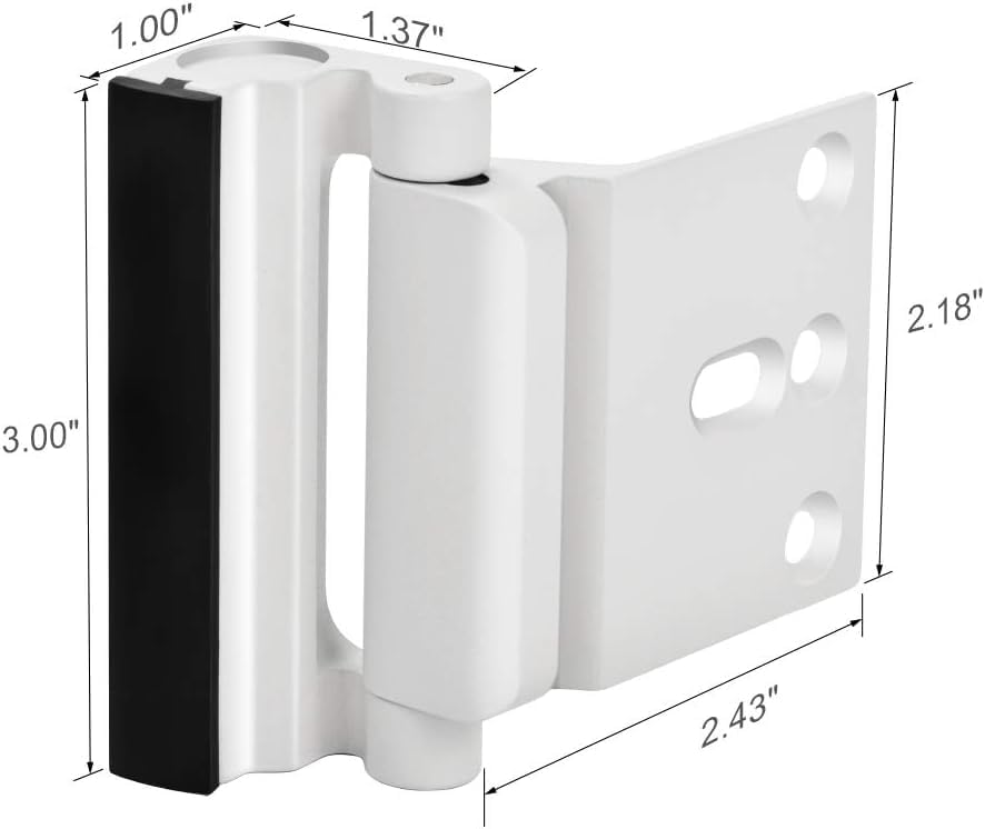 Miniatura 7 de Cerradura de puerta de seguridad para el hogar, cerraduras de puerta para niños, cerradura a prueba de niños para puerta delantera, cerradura de