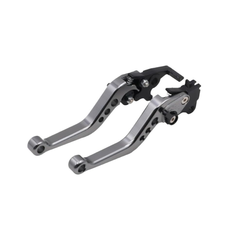 EMQDCAZ for Motorcycle Brake Handle Motorbike CNC Alloy Clutch Drum Lever Adjustable Modification Universal Brake Clutch Reservoir Levers