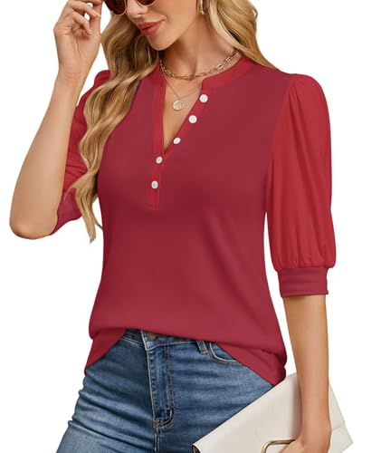 Ohhettm Summer Tops for Women Only $18.99 (Reg. $18.99) at Amazon
