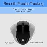 HP 250 Dual Mouse - for Computer or Laptop - Multi-OS & Device Compatibility, Dual-Mode 2.4 GHZ or Bluetooth Connectivity - Multi-Surface Technology - 1-Year Battery Life - Ambidextrous