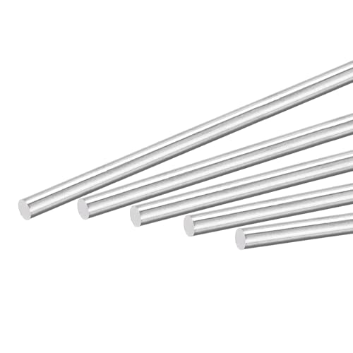 QUARKZMAN - QUARKZMAN Tige Ronde Pleine En Aluminium Diamètre 2mm Longueur 300mm Barres Pour Tour Pour Bricolage Lot de 10Pcs