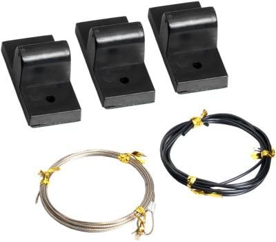 Pro-Troll Fishing Products Black Box Transom Mount Kit for Non Downrigger Use (Small)
