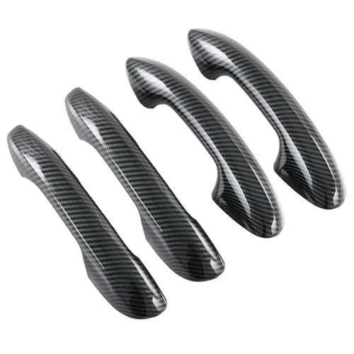 �Ԃ̃h�A�n���h���J�o�[ Compatible With For W206 For X254 For C254 2023 2024 2025 �O���T�C�h�h�A�n���h���J�o�[�g�����O���J�[�A�N�Z�T���[ 4 ��
