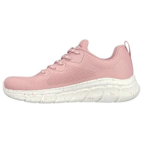 Skechers Women's Sneaker, Blush Knit, 5