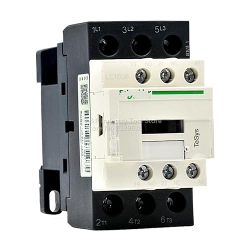 LC1D38M7C bobine 220VAC contacteur haute endurance pour charge triphasée de 18.5KW